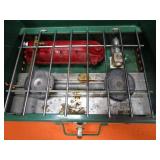Propane Grill & Coleman Camp Stove