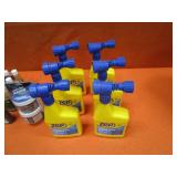 Glass Cleaner, Marine Epoxy, Automotive UV Dye