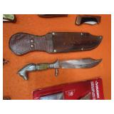 Knives, Thermos, Gas Lantern Mantles