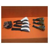 Golf Glub Covers & Baseball Glove