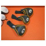 Golf Glub Covers & Baseball Glove