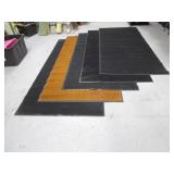 (5) Entry Rugs 43"x93" (various colors, first come first serve)