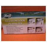 (2) 13" Light Fixtures