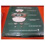 (2) 13" Light Fixtures