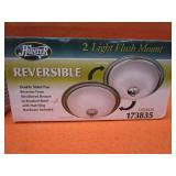 (2) 13" Light Fixtures