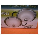 (2) 13" Light Fixtures