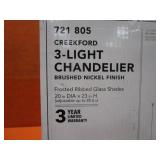 3-Light Chandelier