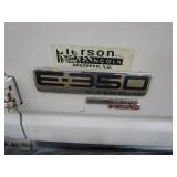 2013 E350 Super Duty Extended Cargo Van w/Tool Boxes