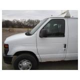 2013 E350 Super Duty Extended Cargo Van w/Tool Boxes