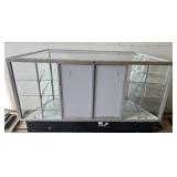 Angled Retail Display Cabinet 21"x72"x40"