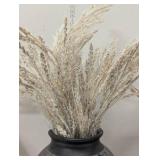 3 Piece Field Decor - 2 Bee Hive and 1 Faux Wheat Plant