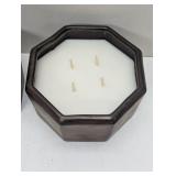 2 Large 4 Wick Candles - Salted Honey & Harvest Spice