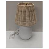 Amazing Weave and Ceramic Table Lamp - Medium