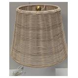 Amazing Weave and Ceramic Table Lamp - Medium