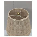 Amazing Weave and Ceramic Table Lamp - Medium