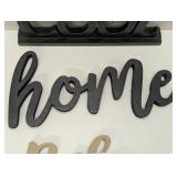 3 Piece Word Sign Decor - COOL, Welcome, Relax