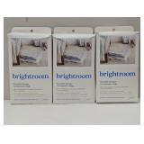 9pc (L-XL-Jumbo) Compression Bags Set Clear - Brightroom™: Vacuum Seal Storage for Clothing & Bedding, Plastic