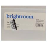 3pc Multipurpose Storage Bin Clear - Brightroom™: Polyethylene, Universal Utility,