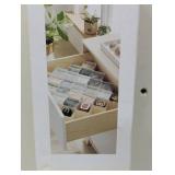 Honeycomb Drawer Divider Diamond Opening - Brightroom™: Polypropylene Sock & Clothes Organizer, 14.02" x 18.09", White