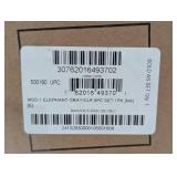 IRIS Compact Stacking Storage Plastic Drawer Organizer with Clear Doors