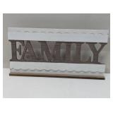 Set of 3 Decor Signs - Welcome, Grateful, Family