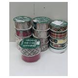 15 Mixed Rolls of Kirkland Ribbon