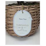 Set of 4 Faux Plants - 1 Larger Spruce & 3 Ferns