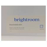 8 Piece Stackable Modular Storage Solution Bins