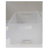 8 Piece Stackable Modular Storage Solution Bins