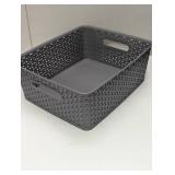 4 Pack Y-Weave Medium Decorative Storage Basket - Brightroom™ - 2 Have Minor Cosmetic