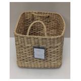 Junco Weave basket - 11 x 10 x 8 with Handles