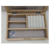 9" x 6" Bamboo Accessory Box with Acrylic Lid - Brightroom™