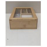 9" x 6" Bamboo Accessory Box with Acrylic Lid - Brightroom™