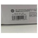 Adjustable Double Rod Garment Rack Black - Room Essentials™: Steel Frame, Fixed Hanging Rod