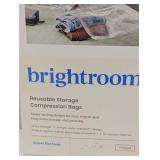 Large 15pc Compression Travel Bags Clear - Brightroom™: Space Saver for Clothing & Bedding