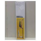 Adjustable Double Rod Garment Rack Black - Room Essentials™: Steel Frame, Fixed Hanging Rod