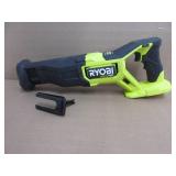 RYOBI ONE+ HP 18V Brushless Cordless Reciprocating Saw (Tool Only) - Loose Collar Guard, USED, WORKS!