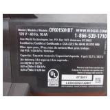 RIDGID 6 Gal. Portable Electric Pancake Air Compressor - Slight Crack in Plastic By Gauges, Holds Air, USED, WORKS!