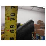 PLASTIC STEP LADDER WITH WHEELS. IN NICE CONDITION - 45"L x 23"W x 70"H, 500lb Capacity.