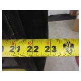 PLASTIC STEP LADDER WITH WHEELS. IN NICE CONDITION - 45"L x 23"W x 70"H, 500lb Capacity.