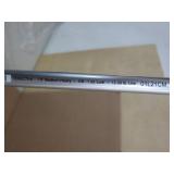 Abu Garcia 7’ Vengeance Casting Fishing Rod, 1-Piece Graphite Medium Heavy Power Fishing Rod for Freshwater or Saltwater Fishing, Shock Absorbing Tip - NEW