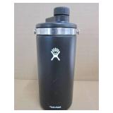 Hydro Flask 128 oz. Oasis Water Jug Stainless Steel, Reusable, Vacuum Insulated Leak Proof Cap,Black - Scratch and Dent, Missing Handle, Used