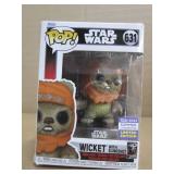Funko Pop! Star Wars: Ewok with Sling Shot (SDCC