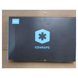 ICEWRAPS 10”x14” Reusable Ice Pack with Soft Fabric Cover - Multipurpose Flexible Cold Therapy Clay Ice Packs for Knee and Back Swelling, Injury, and Chronic Pain Relief - Seal on box is broken - 