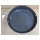 All-Clad HA1 Hard Anodized Nonstick Sauté Pan 4 Quart Induction Oven Broiler Safe 500F Pots and Pans, Cookware Black - Scratches on Pan and Small Dents on Lid.