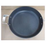 All-Clad HA1 Hard Anodized Nonstick Sauté Pan 4 Quart Induction Oven Broiler Safe 500F Pots and Pans, Cookware Black - Scratches on Pan and Small Dents on Lid.