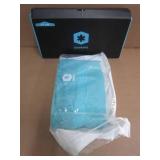 ICEWRAPS 7.5"x28" Neck Clay Ice Pack | Long Ice Cooling Neck Pack | Ice Pack for Neck with Soft Fabric Cover, Seal on Box is broken - Does not appear to have been used.