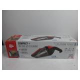 Dirt Devil QuickFlip 8V Cordless Handheld Vacuum Cleaner, Powerful Suction, Lightweight, Rechargeable Battery, Portable Vacuum Cleaner MISSING FLIP CREVICE TOOL,  HAS SOME SCRATCHES, OPEN BOX, TESTED,