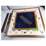 WS Game Company Monopoly Trophy Luxury Edition For 2 to 6 Players DRAWERS ARE BROKEN, BOX DAMAGED, ALL PIECES ARE THERE