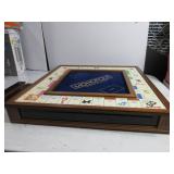 WS Game Company Monopoly Trophy Luxury Edition For 2 to 6 Players DRAWERS ARE BROKEN, BOX DAMAGED, ALL PIECES ARE THERE